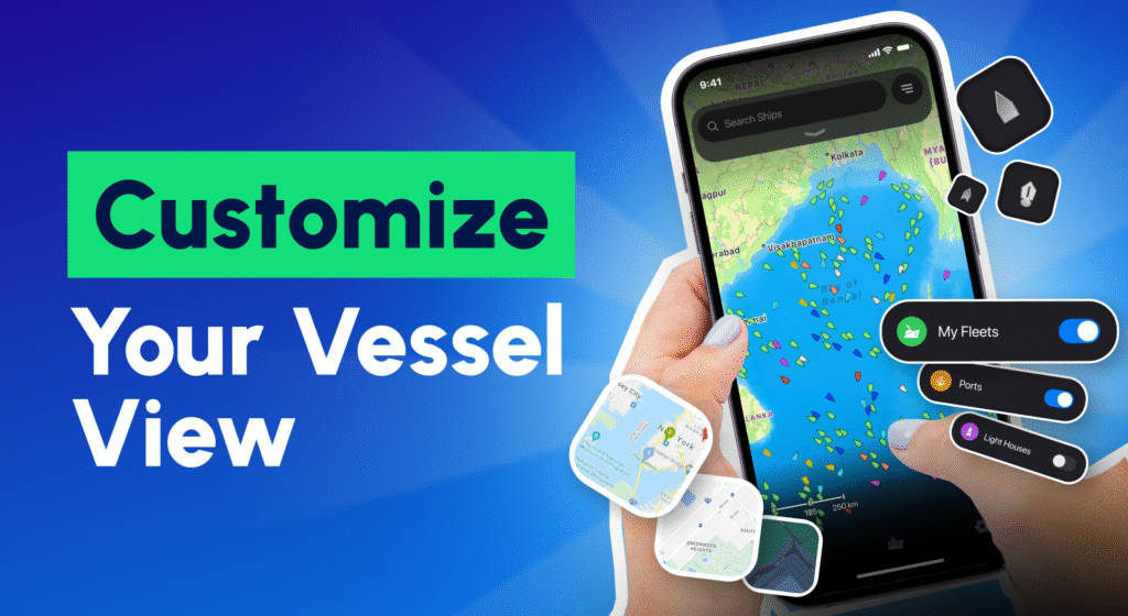 Ship tracker app